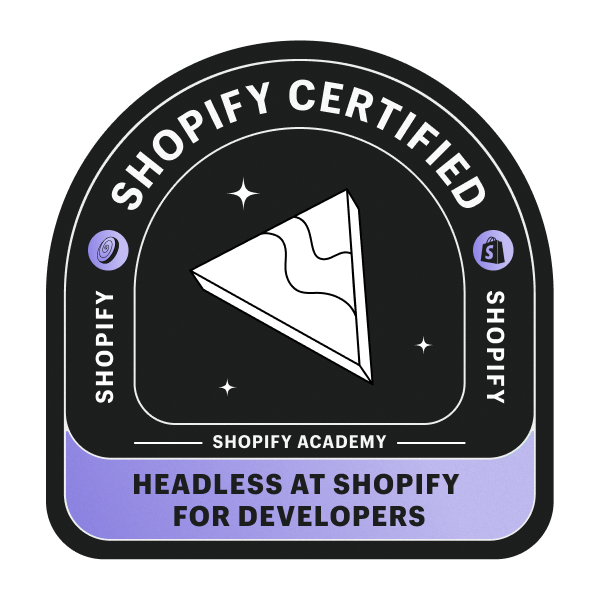 Headless at Shopify for Developers Certification